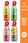 Ice Tea Soğuk Çay Şeker İlavesiz Karışık Deneme Paketi 250 ml x 24