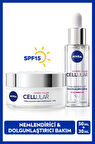 SPF15 Cellular Expert Filler Yaşlanma Karşıtı Gündüz Yüz Kremi 50ml ve Nemlendirici Cilt Serumu 30ml