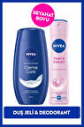 Creme Care Nemlendirici Duş Jeli 250ml ve Sprey Deodorant Pearl&Beauty 150ml,72 Saat Anti-perspirant