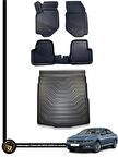 Volkswagen Passat 8 8.5 3D Havuzlu Paspas + Bagaj Havuzu Ikili Set
