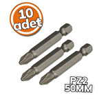 Tomax Yıldız Bits Uç PZ2 50MM 10'lu Set