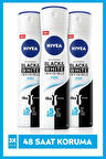 Nivea Invısıble Black&whıte Pure Sprey Deodorant 150ml Kadın 3'lü Paket