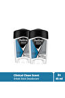 Rexona Men Clinical Protection Erkek Stick Deodorant Clean Scent 45 ml x2