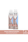 Rexona Clinical Protection Kadın Sprey Deodorant 2 x 150 ML