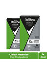 Rexona Men Clinical Protection Erkek Stick Deodorant Active Fresh 96 Saat Koruma 45 ml x2
