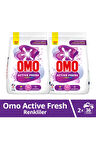 Omo Active Fresh Renkliler Toz Deterjanı 5.5 Kg X2