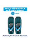 Rexona Men Üstün Koruma Erkek Roll On Deodorant Active Dry 50 ml x2
