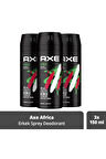 Axe Africa Erkek Deodorant & Bod Spray 150 ml x3
