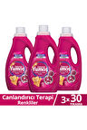 Yumoş Sıvı Bakım Deterjanı Canlandırıcı Terapi Renkliler 30 Yıkama 1500ml x3