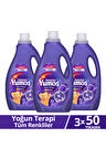 Yumoş Sıvı Bakım Deterjanı Yoğun Terapi Tüm Renkliler 50 Yıkama 2500 ml x3