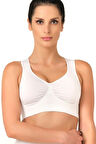 Kadın Ten Toparlayıcı Sporcu Sütyen