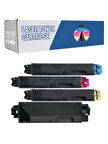 Safir Toner Kyocera Ecosys P6230cdn TK-5270 CMYK 1 Set  Muadil Toner