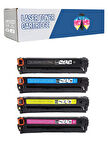 Safir Toner Hp 128A-CE320A CMYK 1 Set Muadil Toner