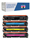 Safir Toner Hp 204A-CF510A CMYK 1 Set  Muadil Toner