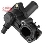 Sagem 131208 Termostat Gövdesi (Komple) Connect 1.8TDCI 02-13 Focus 98-11 Mondeo IV 07-14 S Magalxy 06-15 1.8TDCI 2S4Q9K478AD
