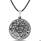 Gümüş Süleyman Mührü Kolye