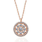 ​Gümüş Rose Çiçek Kadın Kolye