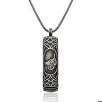 Gümüş İçi Açılabilen Tuğralı Silindir Muskalık