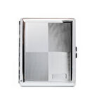 Kare Desen Metal Tabaka 