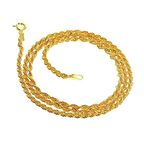 Gümüş halat zincir 