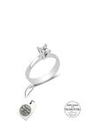 swarovski tek taş yüzük SGTL2853