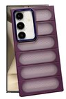 Newface Samsung Galaxy S24 Kılıf Airmax Silikon Kapak - Derin Mor
