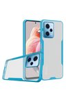 Newface Redmi Note 12 5G Kılıf Platin Silikon - Mavi