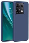 Newface Redmi Note 13 4G Kılıf First Silikon - Lacivert