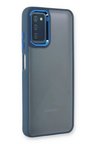 Newface Samsung Galaxy A03S Kılıf Dora Kapak - Mavi