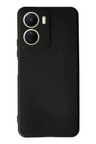 Newface Vivo Y16 Kılıf First Silikon - Siyah