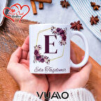 Kişiye Özel İsimli Harfli Kupa Bardak - İsme Özel Kupa - Size Özel Hediye