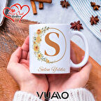 Kişiye Özel İsimli Harfli Kupa Bardak - İsme Özel Kupa - Size Özel Hediye