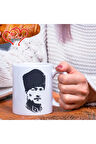 Kişiye Özel Mustafa Kemal Atatürk Temalı, Fotoğraflı Ve Isimli Kupa Bardak