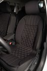 MG ZS EV Oto Koltuk Minderi Ön 2'li Set Siyah Elegance Serisi ŞHN