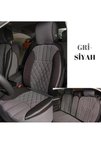 Audi E-Tron GT Oto Koltuk Minderi Ön Arka Set Gri Siyah Elegance Model ŞHN