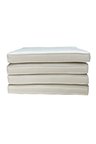 Koton Krem Fitilli 53x46 Cm Sandalye Ölçüsüne Uygundur. 4 Parça Sandalye Koltuk Minder Seti