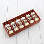 Dekoratif 6'lı Beyaz Mini Atlı Karınca