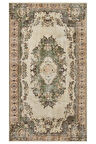 Benzersiz Vintage Eskitme Halı 117x207 cm 10338