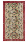Benzersiz Vintage Eskitme Halı 111x206 cm 10345