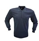 SİMENTİ POLO YAKA UZUN KOL CEPLİ RAHAT KALIP ÖZEL ÜRETİM SWEATSHİRT