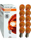 Osram 7507 Py21w Sinyal Ampulü 12 Volt 93 Amber 10 Adet