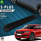 S-Dizayn Skoda Kodiaq S-Plus Siyah Yan Basamak 193 Cm 2017 Üzeri A+ Kalite