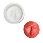 Yüz Mum Kalıbı ( Silikon ) 1 Adet