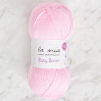 Leyloş Baby Boom Bebe Pembe El Örgü İpi - 782 - 34119