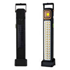 Leyloş 5 Fonksiyonlu Güneş Enerjisi İle Şarj Olabilen 48 Ledli Işıldak,aydınlatma Pr-3838