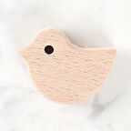 Leyloş Crafts Kuş Figürlü Ahşap Boncuk