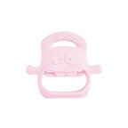 Pembe Bebek Silikon Diş Kaşıyıcı