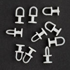 Leyloş Perde Düğmesi 10 Adet Yuvarlak Tabanlı