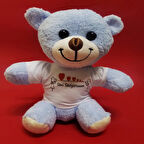 Seni Seviyorum Tişörtlü Peluş Ayıcık