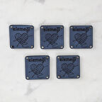 Leyloş Crafts Elemeği Deri Arma 5 Adet - 1567